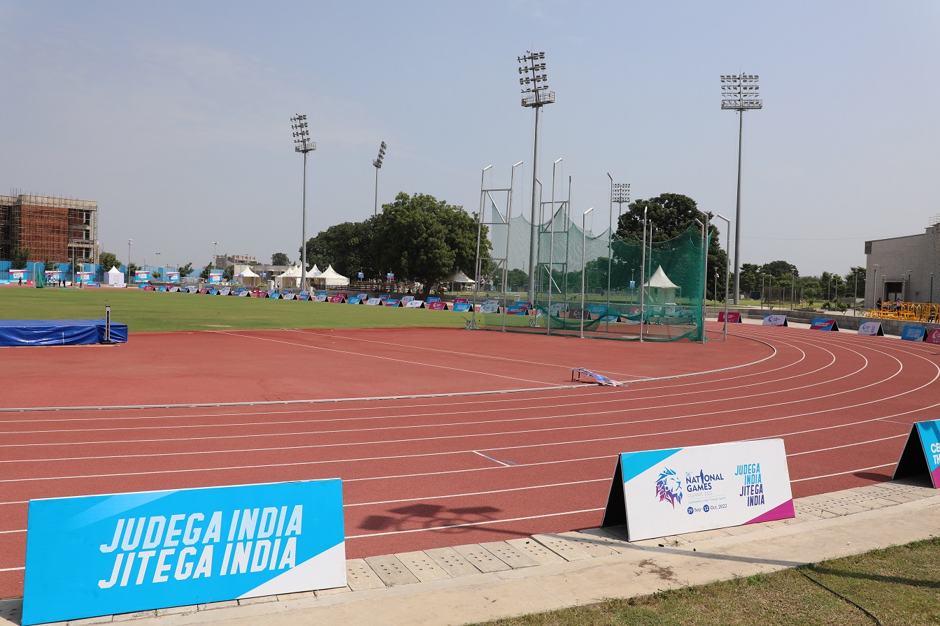 IIT Gandhinagar to host Athletics, Squash, Softball, and Triathalon events of the National Games 2022