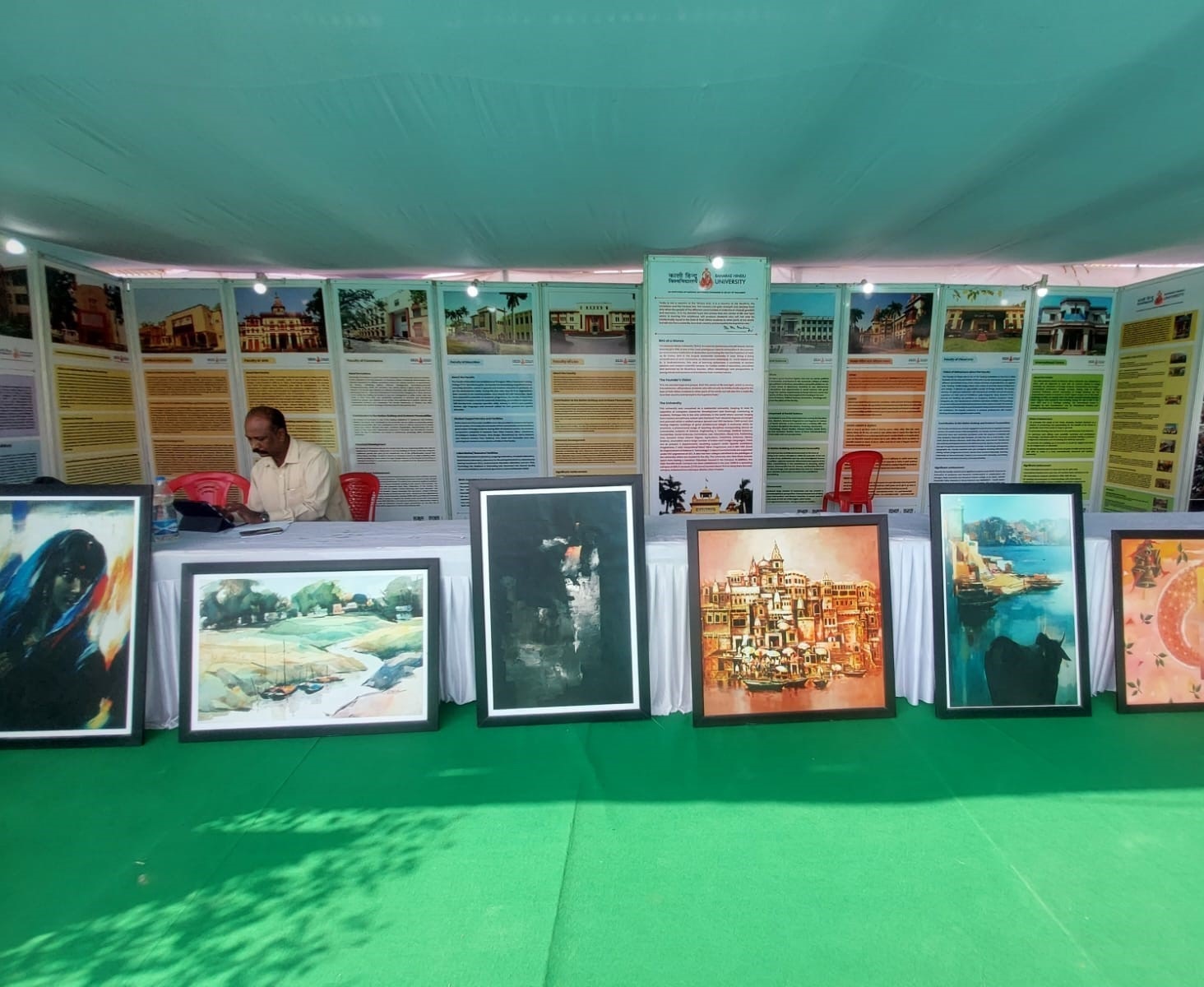 BHU stall at Kashi Tamil Sangamam presents a glimpse of Varsity's glorious journey | Campusvarta