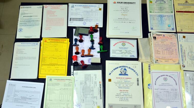 Fake mark sheets of numerous universities sold on WhatsApp