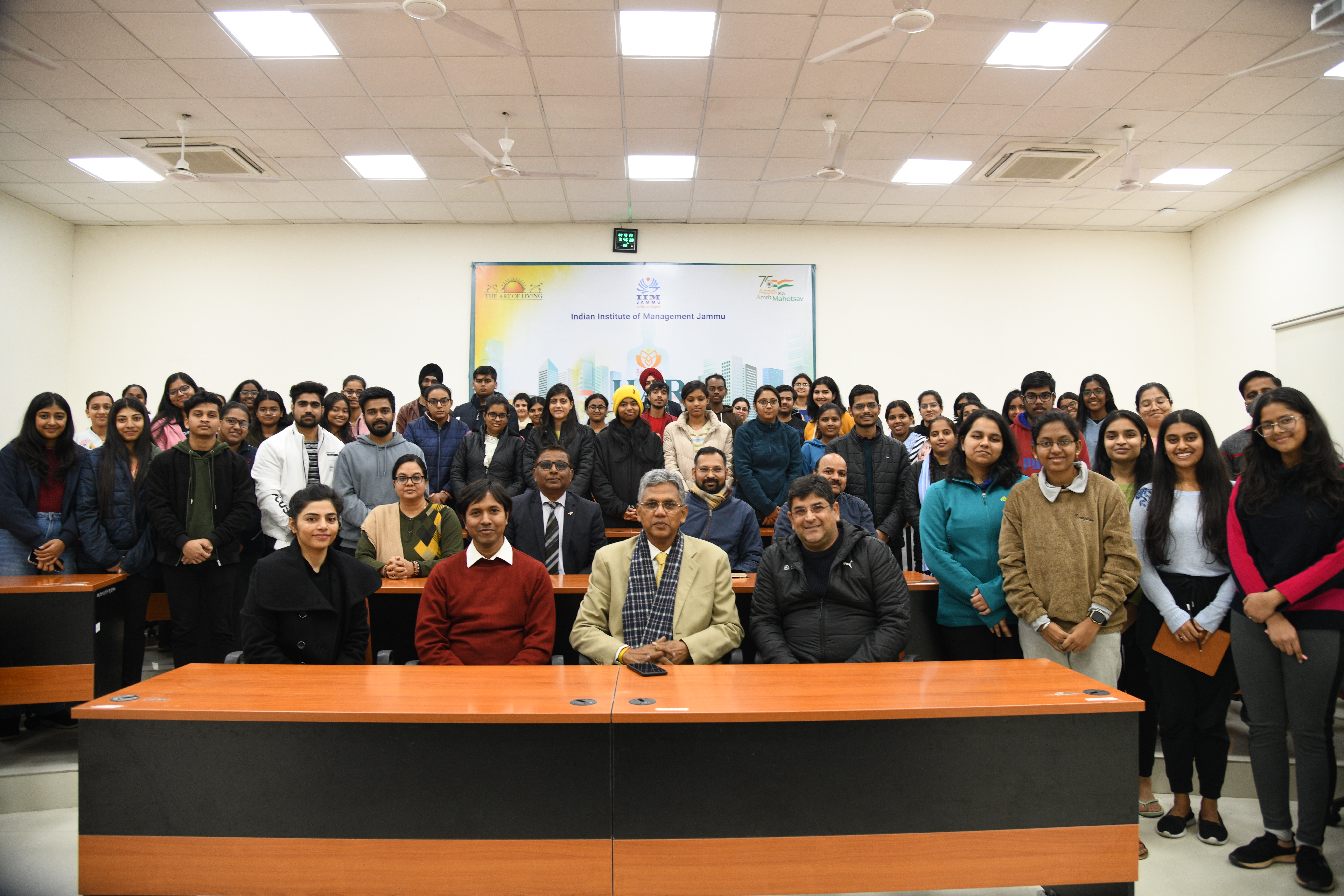 IIM Jammu hosts a meditation session as part of the “Har Ghar Dhyaan” Campaign | Campusvarta