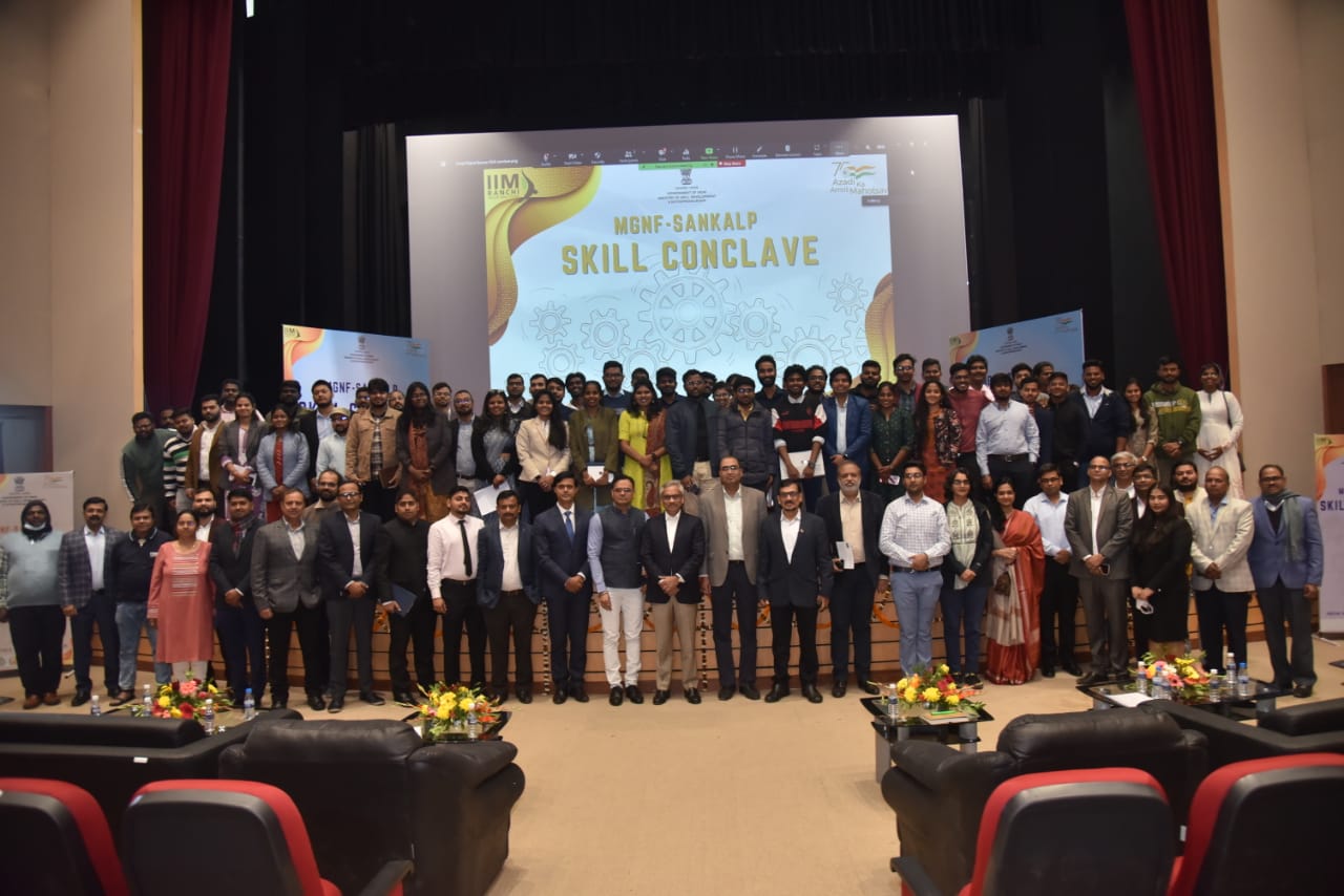 Indian Institute of Management Ranchi hosted Skill Conclave