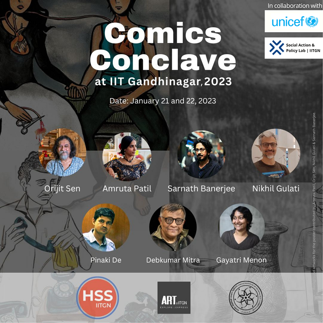 IIT Gandhinagar to organise “Comics Conclave” with renowned graphic artists