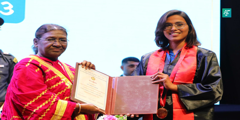 The President of India, Smt Droupadi Murmu graced and addressed the first convocation of All India Institute of Medical Sciences (AIIMS) Patna at Patna, Bihar | Campusvarta