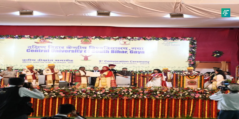 Role of Students is important in Nation building, Her Excellency President Smt. Droupadi Murmu during CUSB Convocation | Campusvarta