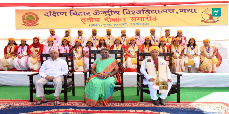 President Droupadi Murmu confers medals & degrees to meritorious students of Central University of South Bihar,(CUSB) Gaya | Campusvarta