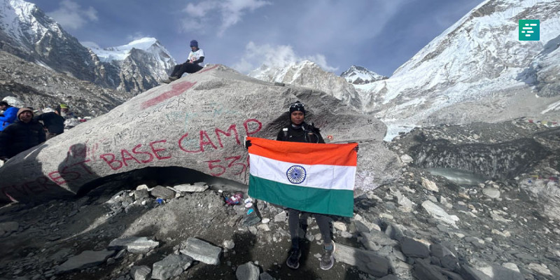 Sabita Mahato, Cyclist and mountaineer become The World's First Woman to Conquer Lukla to Everest Base Camp(5364 meters)  in 64 Hours