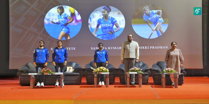 IIM Ranchi Commemorates Victory in the Asian Women's Championship | Campusvarta