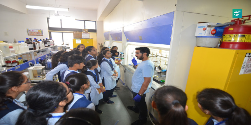 IITGN hosts a two-day Science Camp for 91 girl students of Jawahar Navodaya Vidyalayas from Ahmedabad and Gandhinagar | Campusvarta