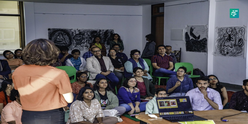 The emotive and sensory connection between the brain and art discussed at the ‘Art and Cognition Confluence’ at IIT Gandhinagar | Campusvarta
