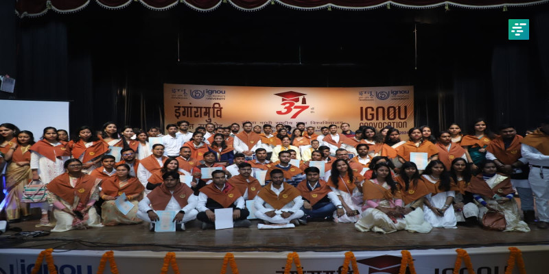 IGNOU Regional Center Patna held a convocation ceremony, and 18075 student awarded degree and Diploma | Campusvarta