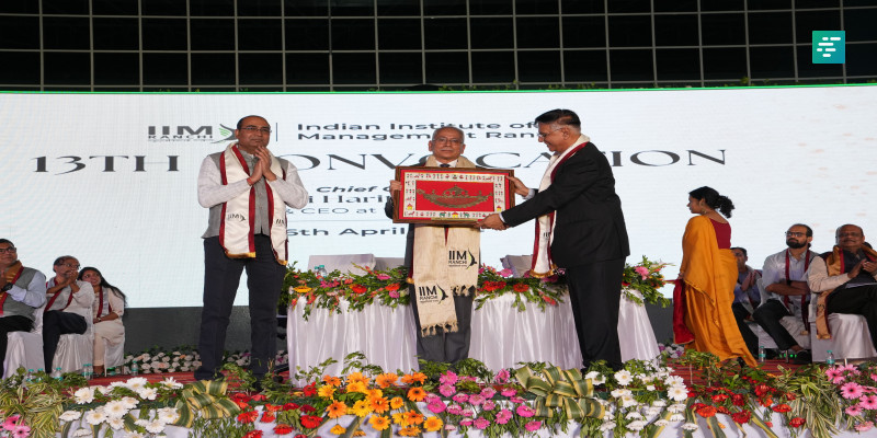 Indian Institute of Management Ranchi Celebrates 13th Convocation Ceremony | Campusvarta