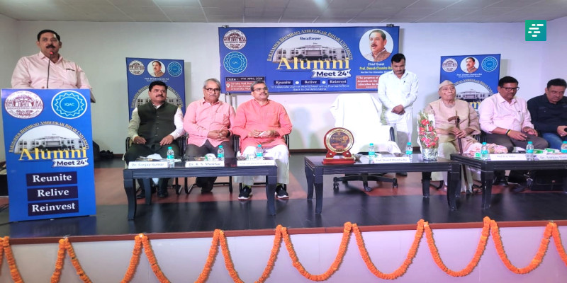 BRABU Hosts Inaugural Alumni Meet in Hybrid Mode | Campusvarta