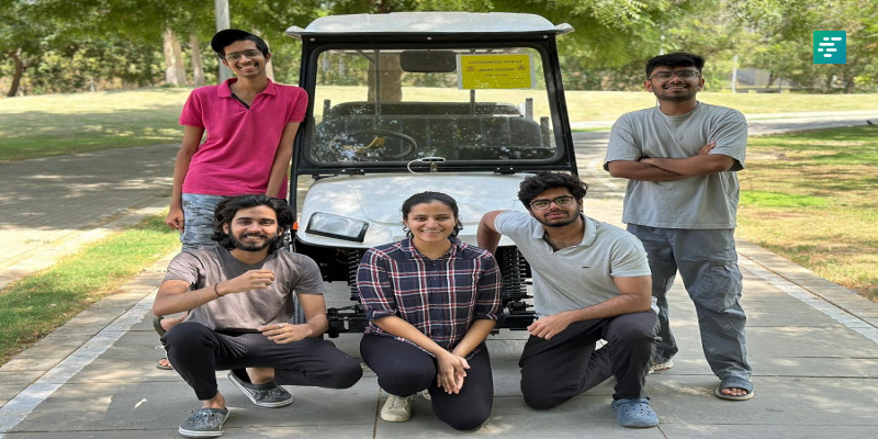 Driverless Vehicle for Students: IIT Gandhinagar Students Develop Fully Autonomous Vehicle