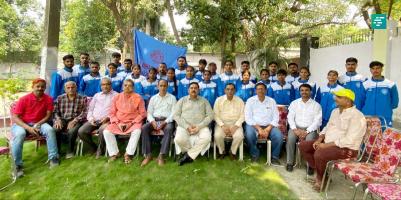 BR Ambedkar Bihar University Kabaddi Team Receives Ceremonial Send-Off for Chancellor Trophy Tournament | Campusvarta
