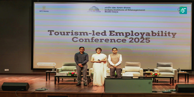 IIM Bodh Gaya Convenes Conference on ‘Tourism-Led Employability’, in Collaboration with NITI Aayog and Planning & Development Department, Government of Bihar | Campusvarta