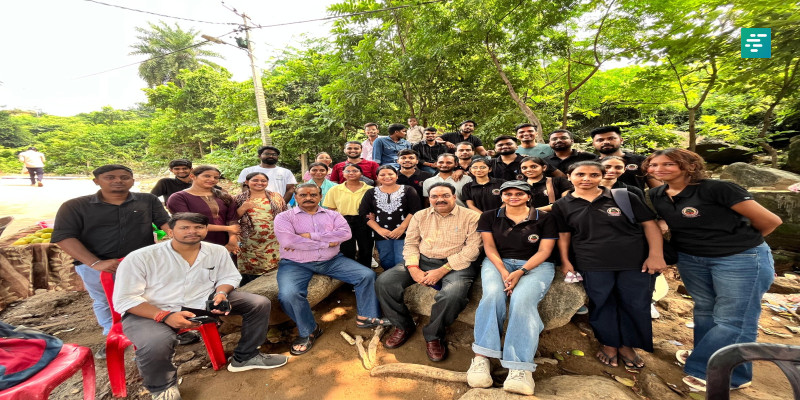 Students of the Department of Sociological Studies, CUSB conducted a field work study on the Pitru Paksha Mela. | Campusvarta