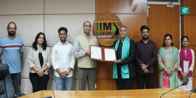IIM Ranchi and Keele Business School, UK Sign MoU to Boost Global Academic and Research Collaboration | Campusvarta