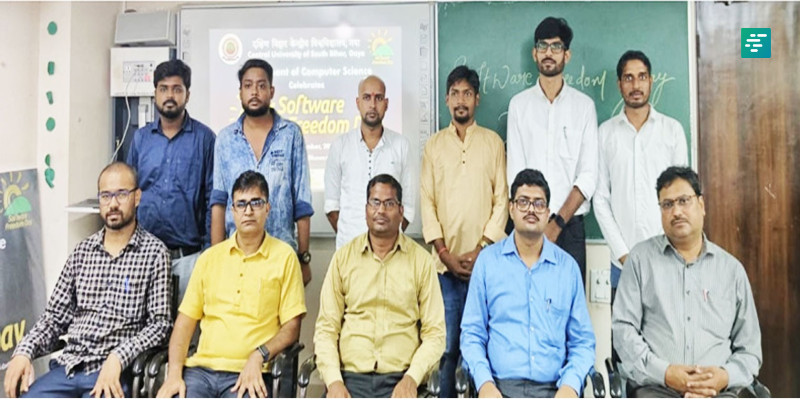 CUSB Computer Science Department celebrates Software Freedom Day | Campusvarta