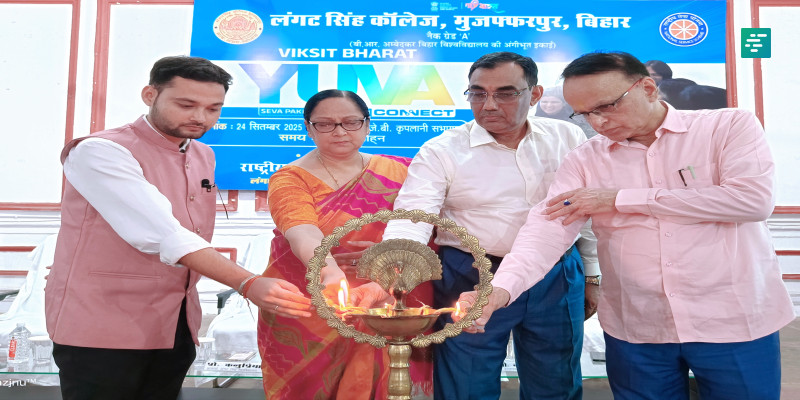 Langat Singh College Hosts ‘Viksit Bharat Yuva Connect’ Program