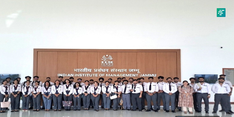 MIET College Students and Faculty Visit IIM Jammu | Campusvarta