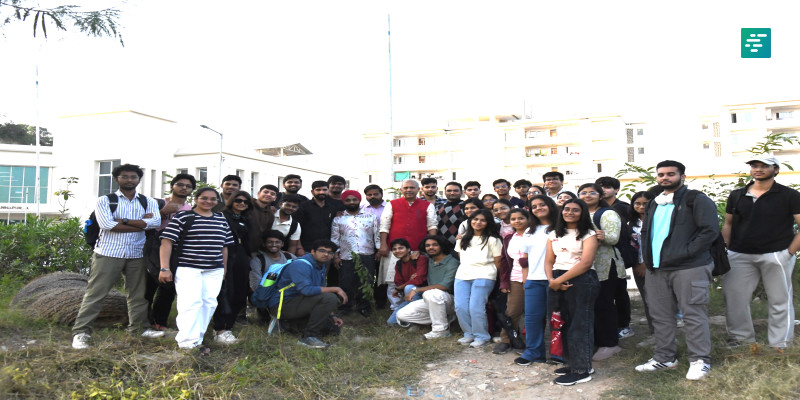 IIM Jammu celebrates SEWA PARV with a Plantation and Cleanliness Drive