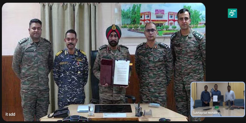 IIT Bhubaneswar and Indian Army’s Simulator Development Division Sign MoU to Strengthen Collaboration in AR, VR, and Emerging Technologies