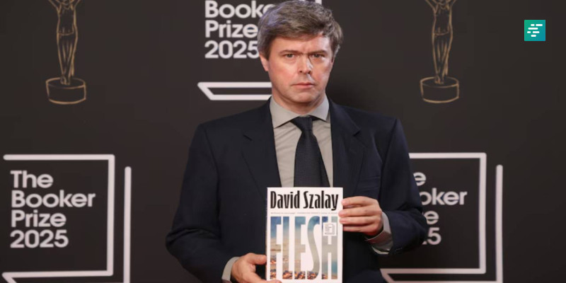 David Szalay wins 2025 Booker prize for ‘dark’ Flesh