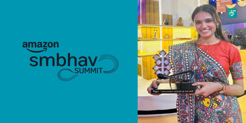 NIFT Mumbai Alum Venture ‘Madhubani Paints’ Wins Amazon Smbhav Award 2025 in Employment Catalyst Category