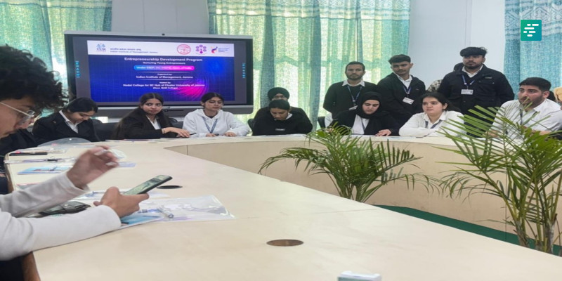 IIM Jammu Initiates Five-Day Entrepreneurship Development Program to Nurture Young Innovators