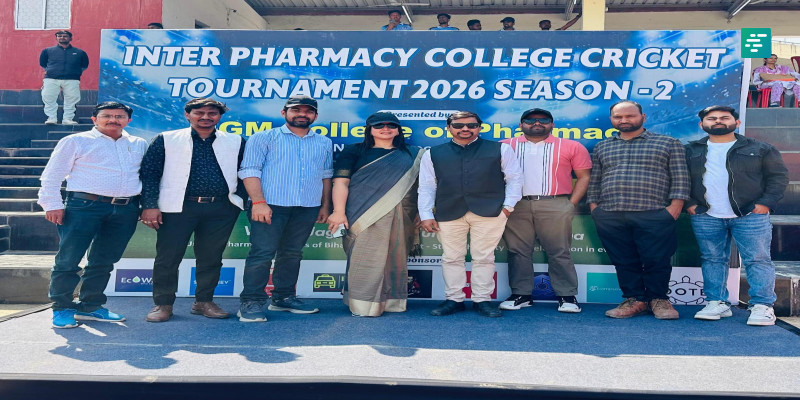 Inter Pharmacy College Cricket Tournament Season 2 Kicks Off at Jagjivan Stadium, Patna