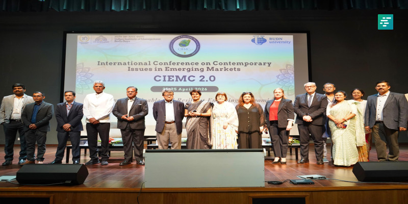 IIM Bodh Gaya organized conference on Contemporary Issues in Emerging Markets