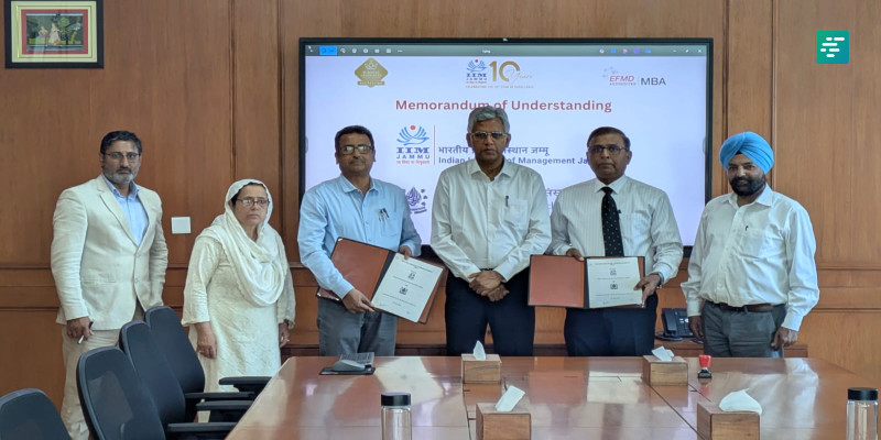 IIM Jammu and NIT Srinagar Forge Strategic Partnership to Advance Academic Excellence, Innovation, Entrepreneurship and Regional Development of U.T of Jammu, Kashmir and Ladakh | Campusvarta