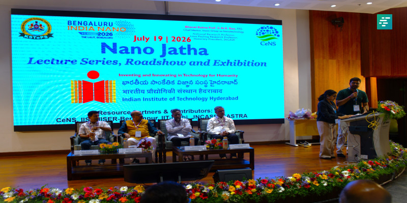 IIT Hyderabad Hosts Nano Jatha 2026, Bringing Nanotechnology Closer to Young Minds